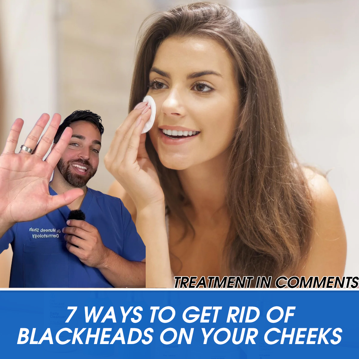 7 Ways to Get Rid of Blackheads on Your Cheeks, According to Derms