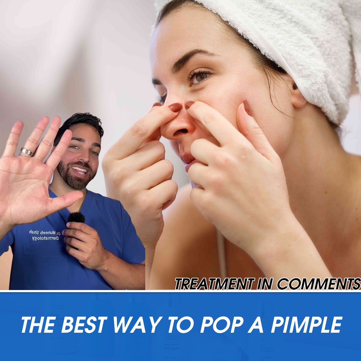 The Best Way to Pop a Pimple